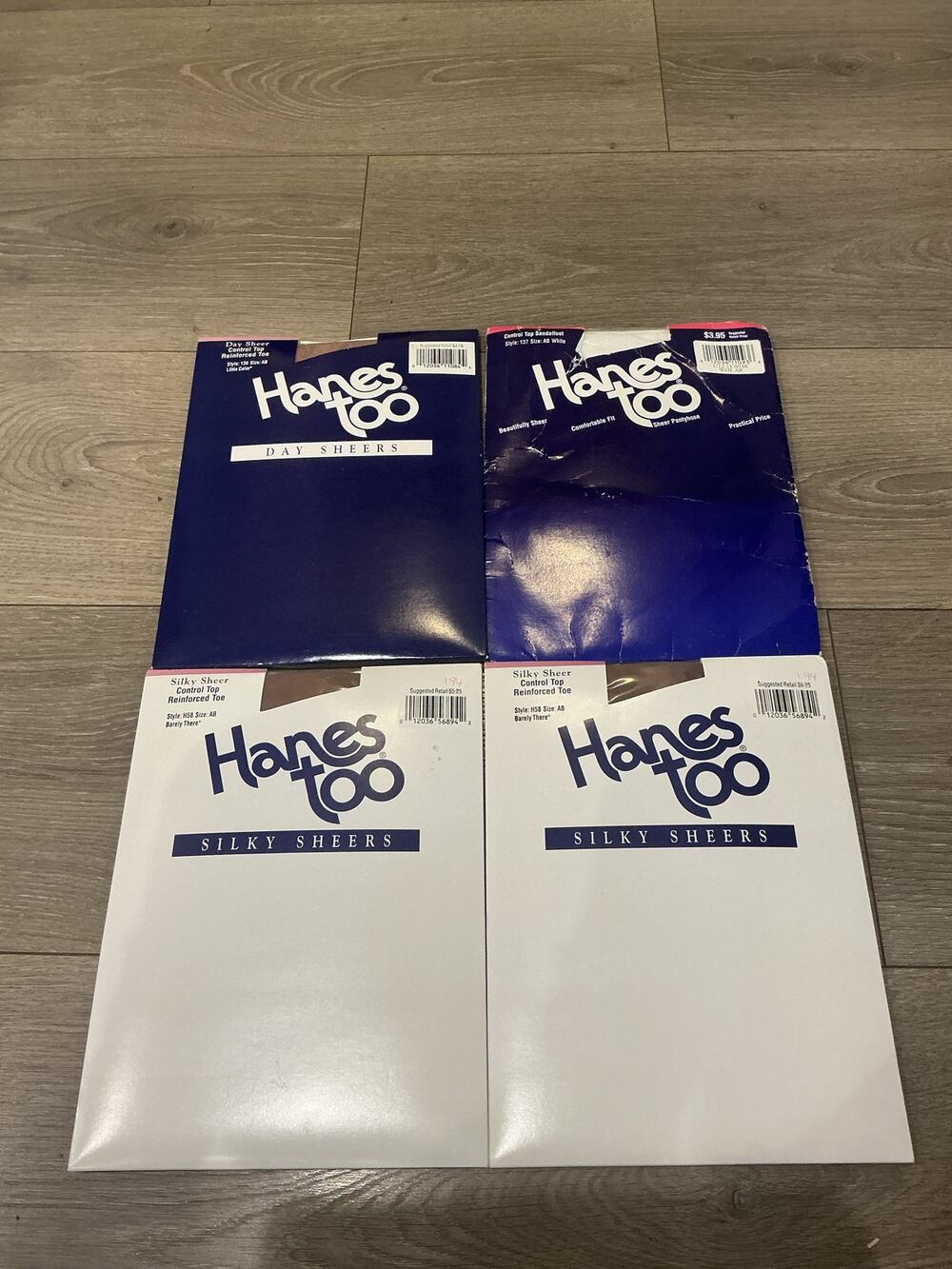 NEW Vintage Hanes Lot Panty Hose Deadstock